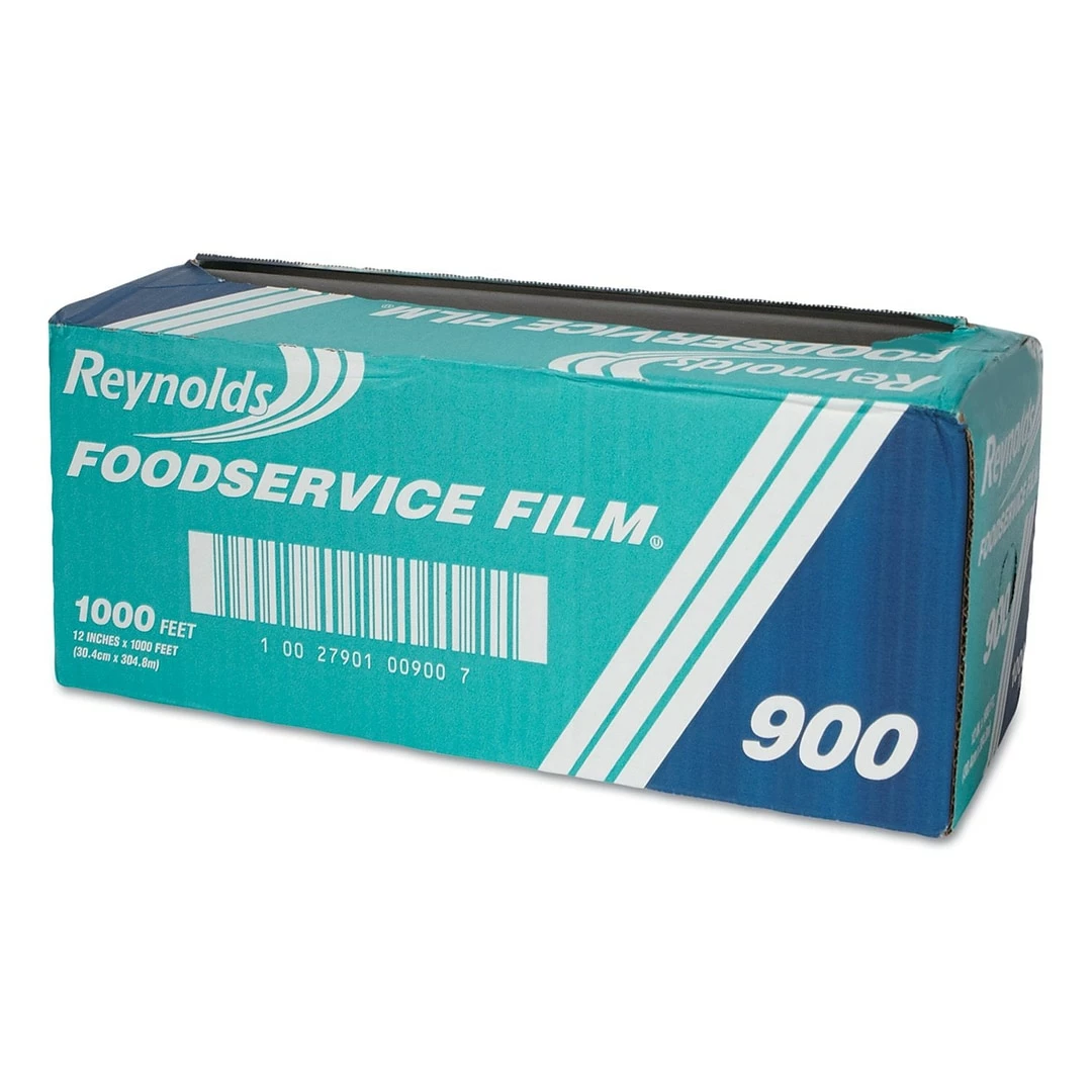 Pactiv Reynolds ® Foodservice Plastic Film 900, 12"(W) X 1000'(L)