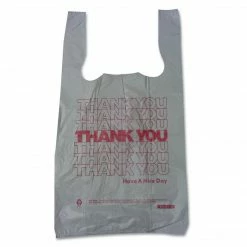 Myers Barnes Associates BARNES PAPER CO. High Density Shopping Bags, 19" X 10", 2000/Carton