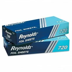 Reynolds® Wrap 720 Pop-Up Interfolded Aluminum Foil Sheets, 12 X 10 3/4, Silver, 200 Sheets/Box, 12 Boxes/Carton