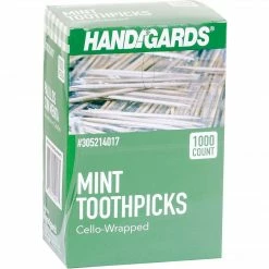 Handgards Inc Handgards® Individually Wrapped Mint Toothpicks, 12,000/CT