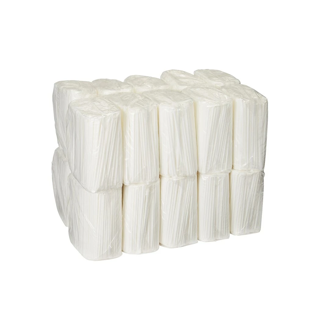 Dixie Wrapped Flex Straws, 7 3/4", Polypropylene, White, 10000/Carton (DIX FXW7) - Image 5