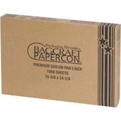 Bagcraft Papercon® 030001 Pan Liner; 16 3/8"(W) X 24 3/8"(L), Natural