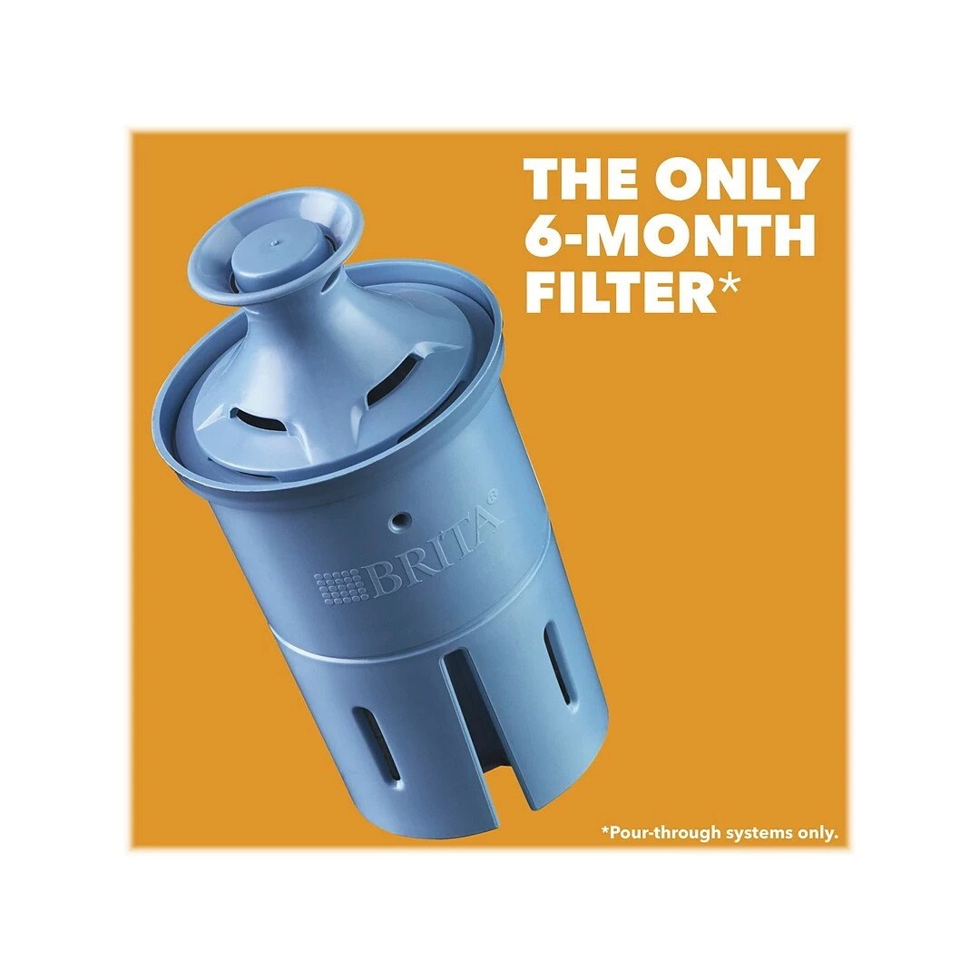 Brita Pacifica 0.63 Gal. Pitcher With Longlast+ Filter (36515) - Image 6