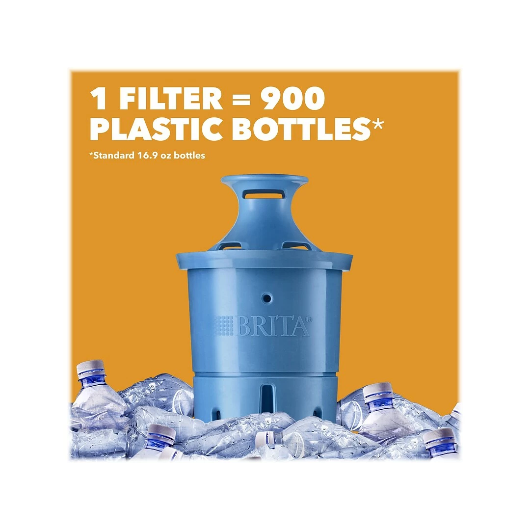 Brita Pacifica 0.63 Gal. Pitcher With Longlast+ Filter (36515) - Image 8