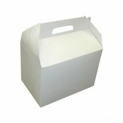Dixie Food Box, 6.5" X 8.63" X 6", White, 200/Carton (10PLN)