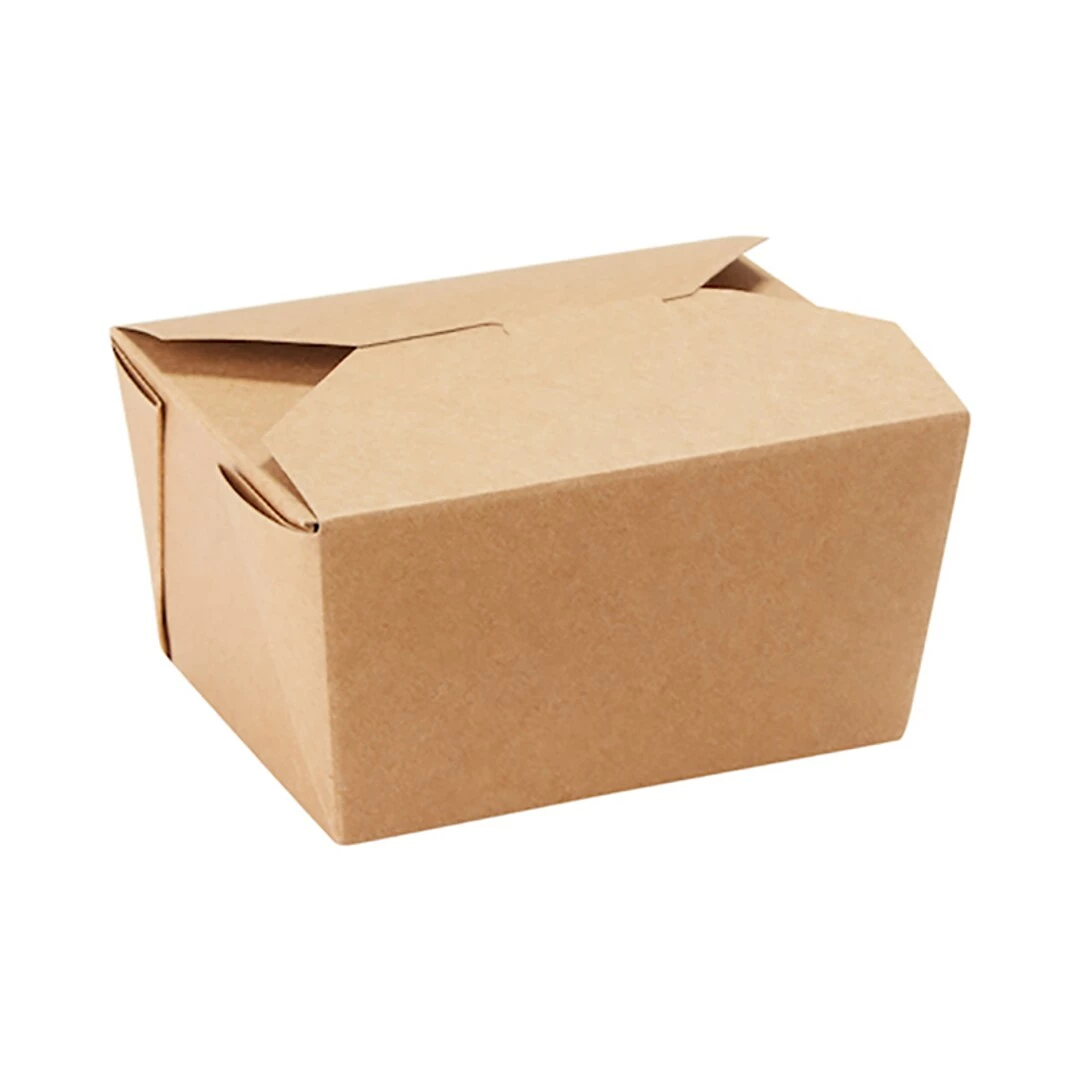 Dixie Paperboard Food Box, 2.5" X 4.5" X 5", Brown, 450/Carton - Image 5